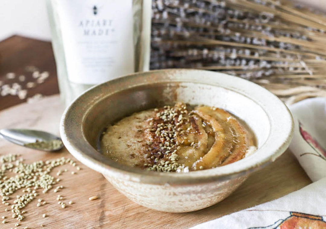 WINTER ENERGY REMEDY- PORRIDGE WITH POLLEN