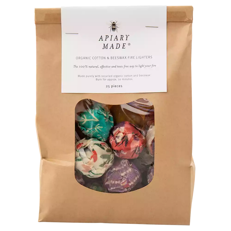 Bag of Apiary Made Organic Fire Lighters