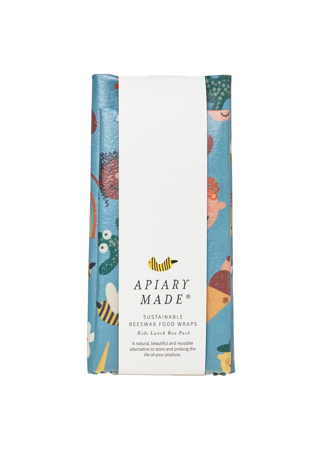 beeswax wrap set kids print