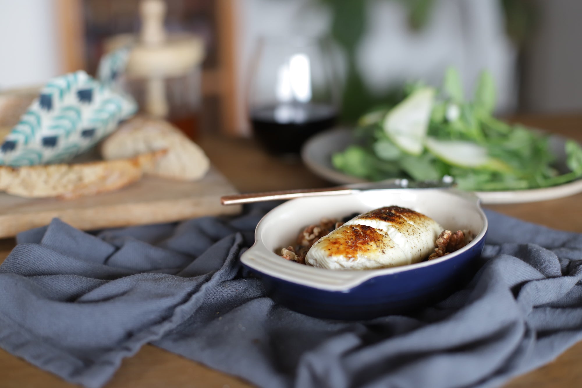 RECIPE: BAKED GOAT'S CHEESE & HONEY – Apiary Made