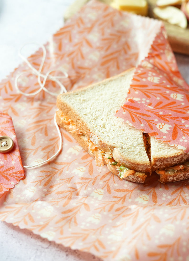 fresh sandwich in wrap